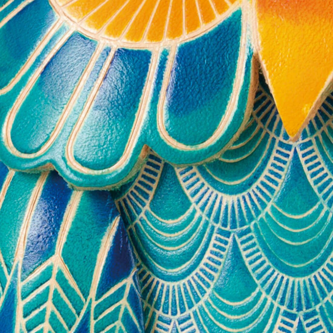 フクロウモチーフポーチ（ラージサイズ）