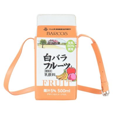 白バラフルーツポシェット | バルコス公式オンラインショップ