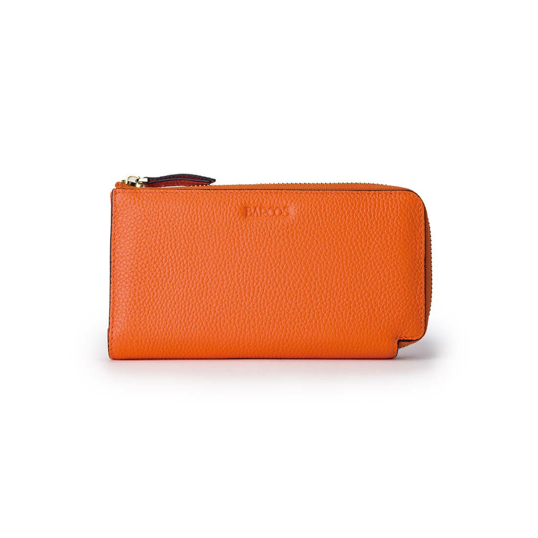 シュリンクレザーJ字型ウォレット＜ナビオ＞