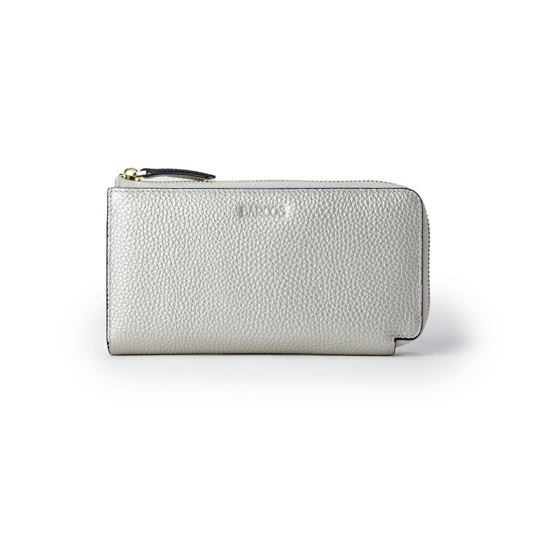 シュリンクレザーJ字型ウォレット＜ナビオ＞