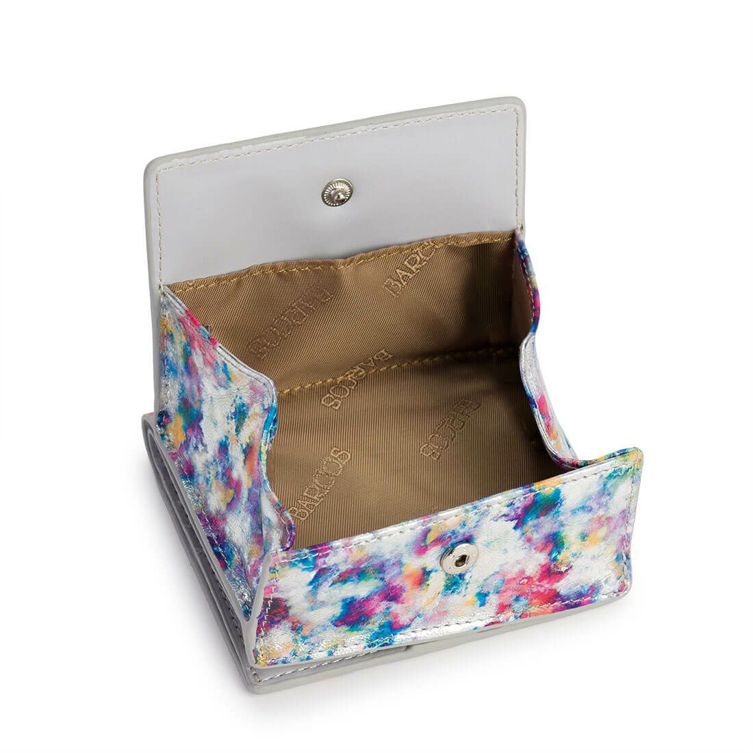 ペイントレザー折財布