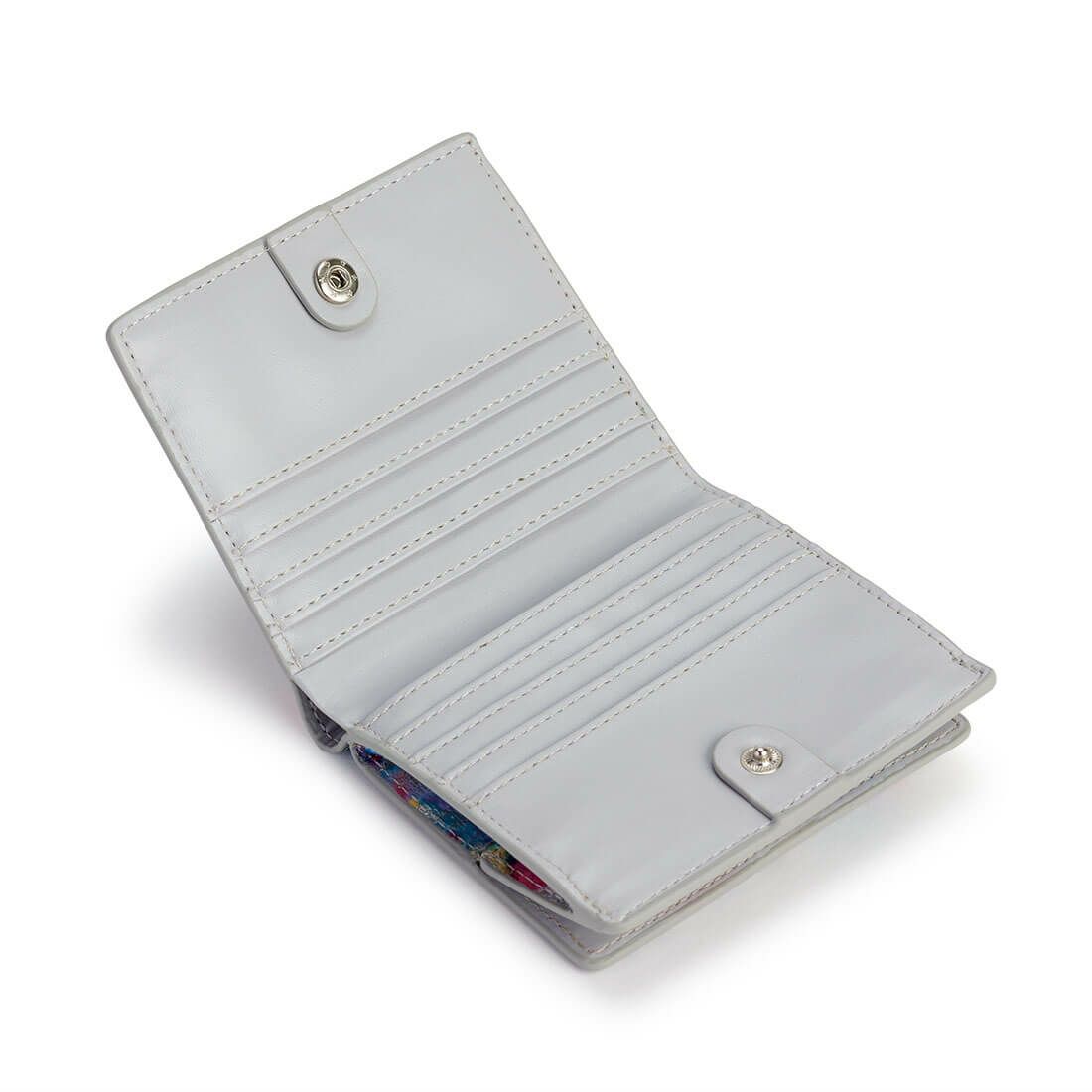 ペイントレザー折財布