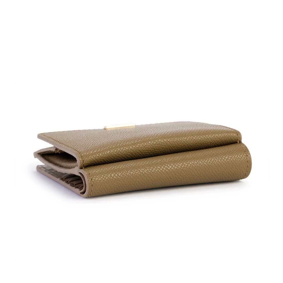 サフィアノ調レザー折財布