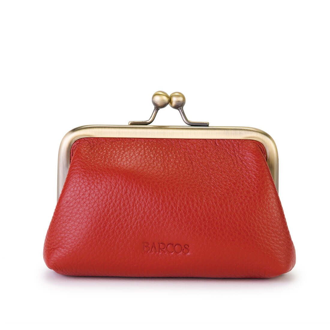 シュリンクレザーがま口ウォレット