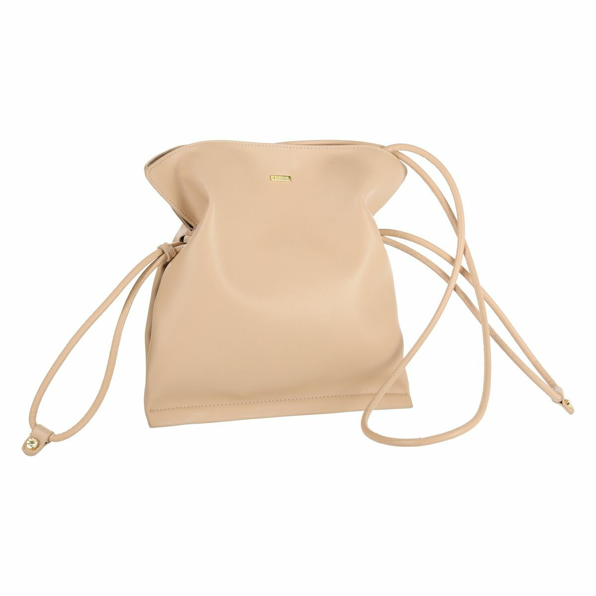 【アウトレット】レザー巾着バッグ