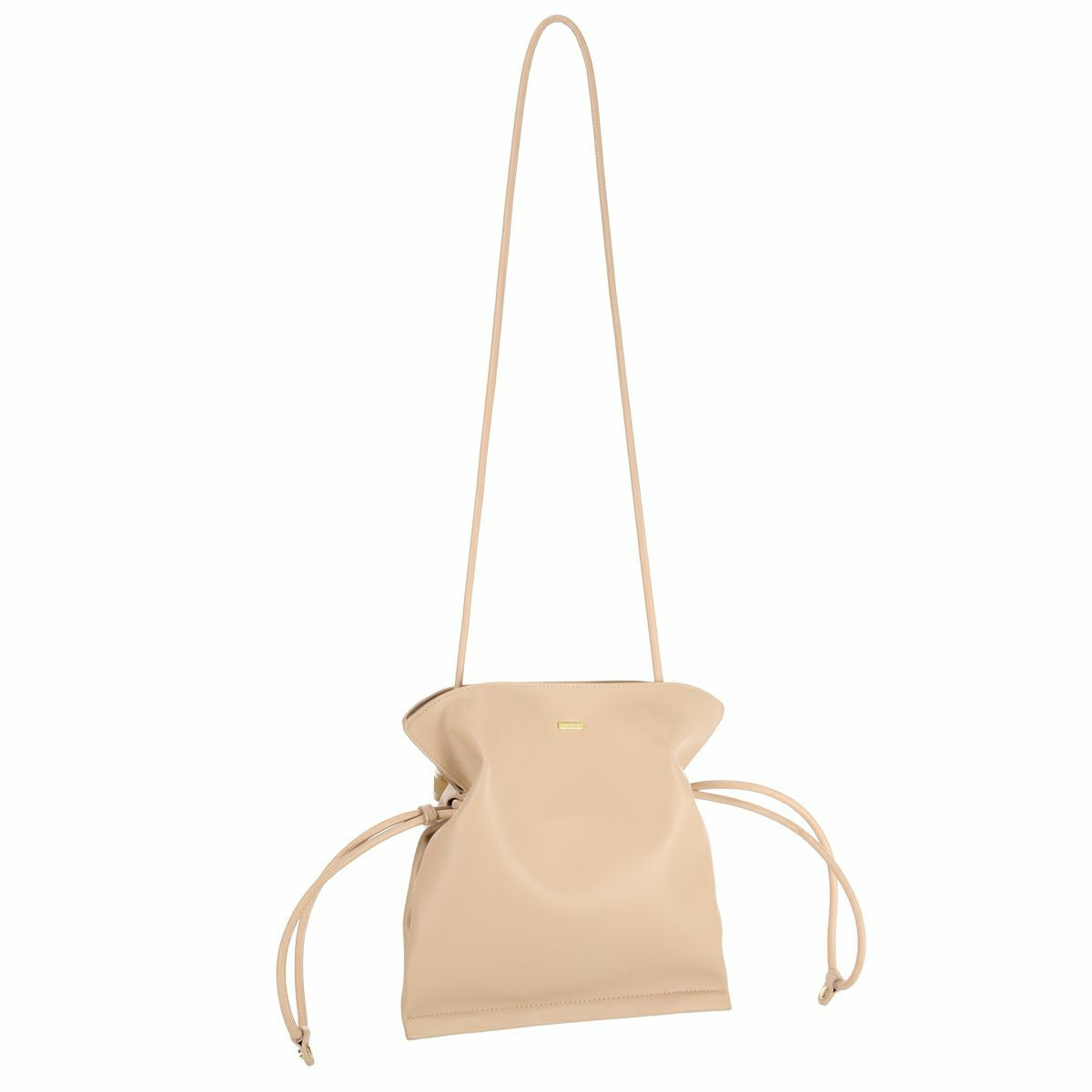 【アウトレット】レザー巾着バッグ