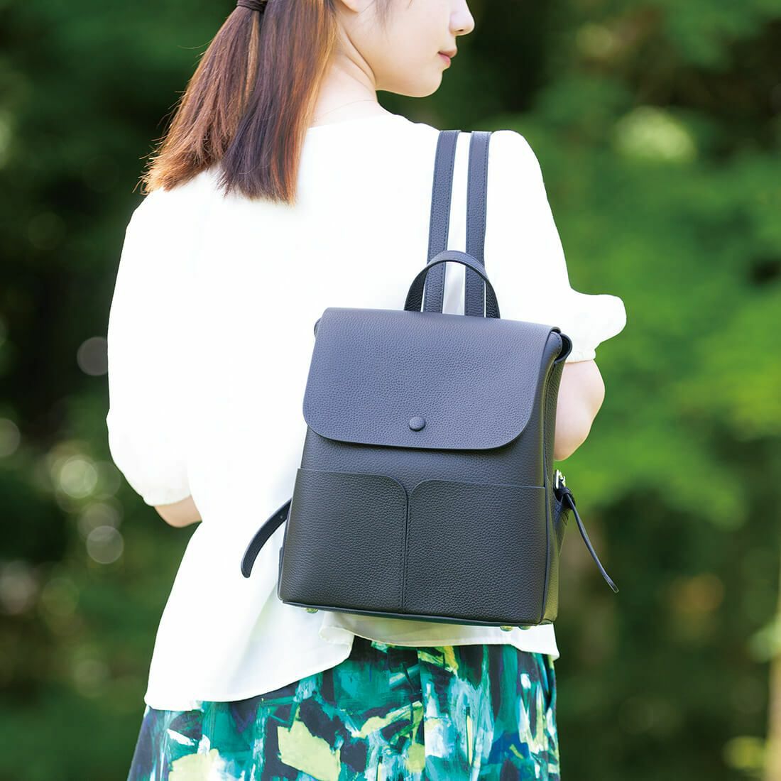 【アウトレット】シュリンクレザーリュックサック