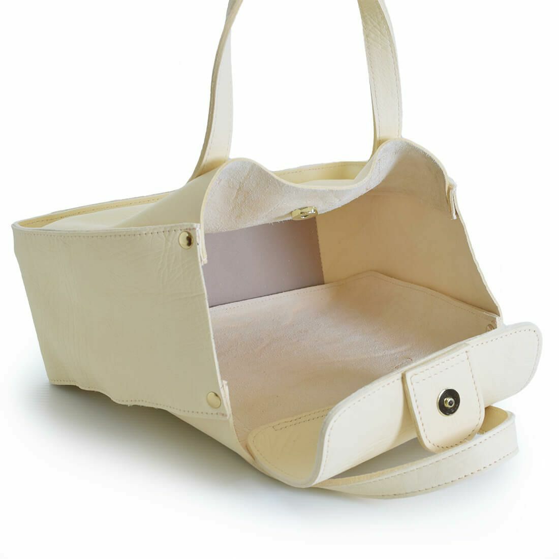 【アウトレット】メイドインイタリーレザーハンドバッグ