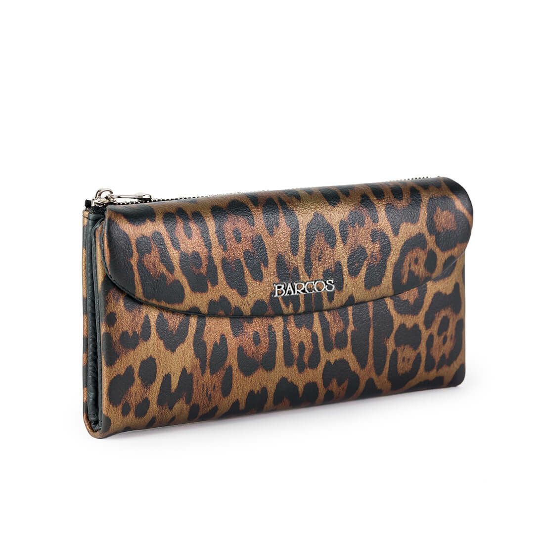 レオパード柄レザー長財布 | バルコス公式オンラインショップ