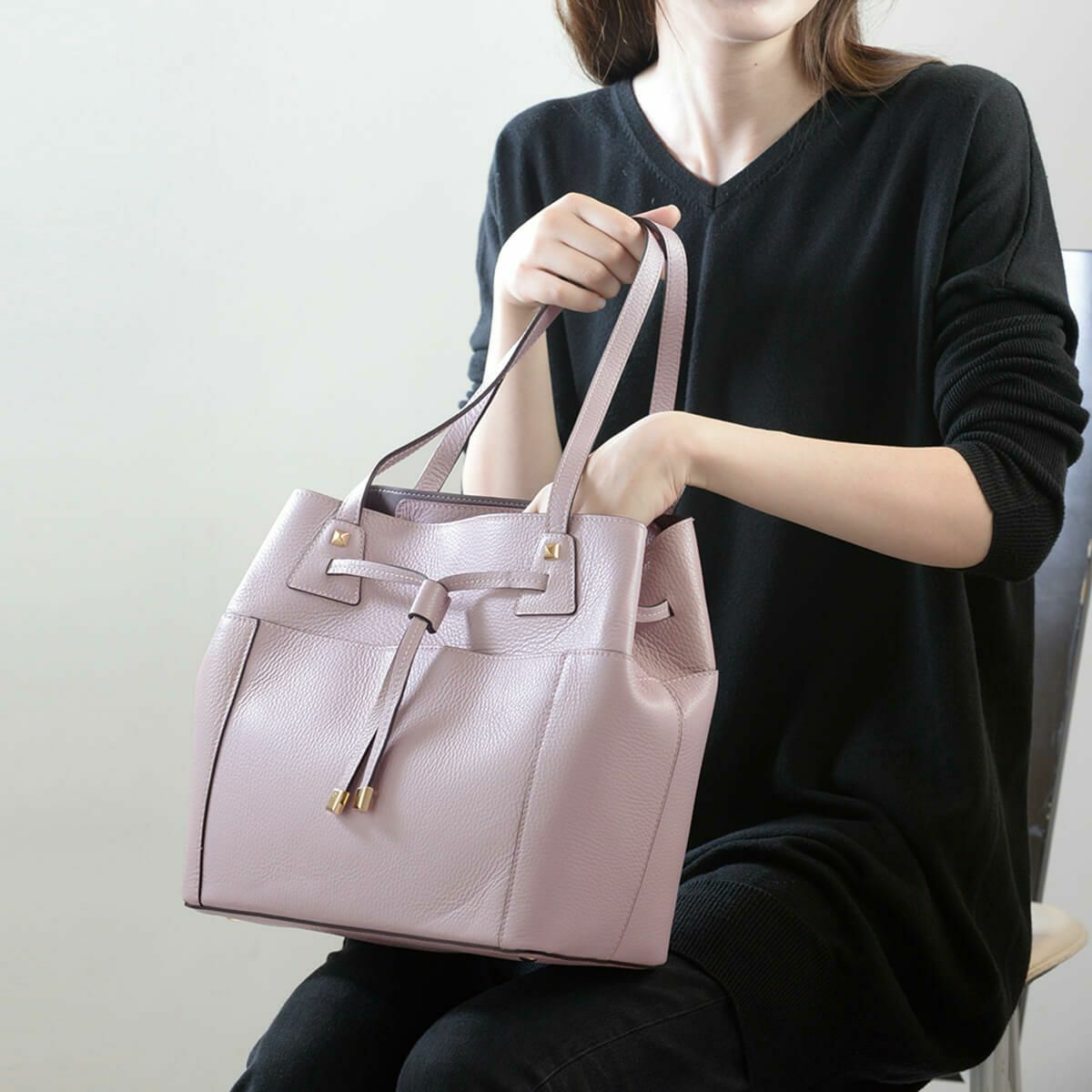 【アウトレット】メイドインイタリートートバッグ アルバ