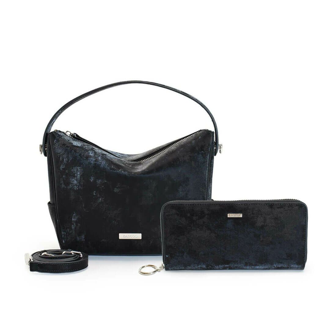 【セット商品】2wayハンドバッグ＜ヴェルーチェ＞＆ロングウォレットセット