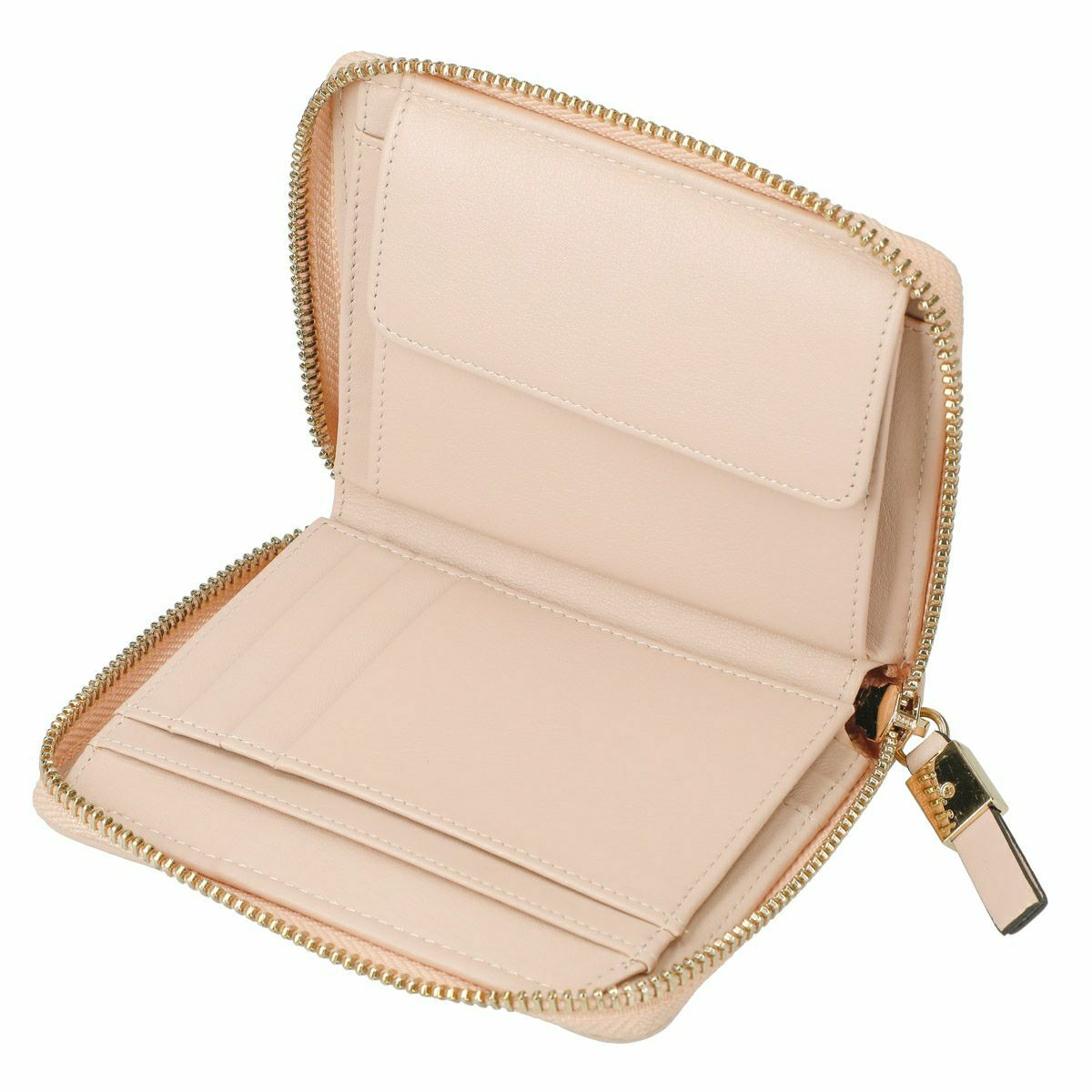 【アウトレット】キルティングラウンド型折財布