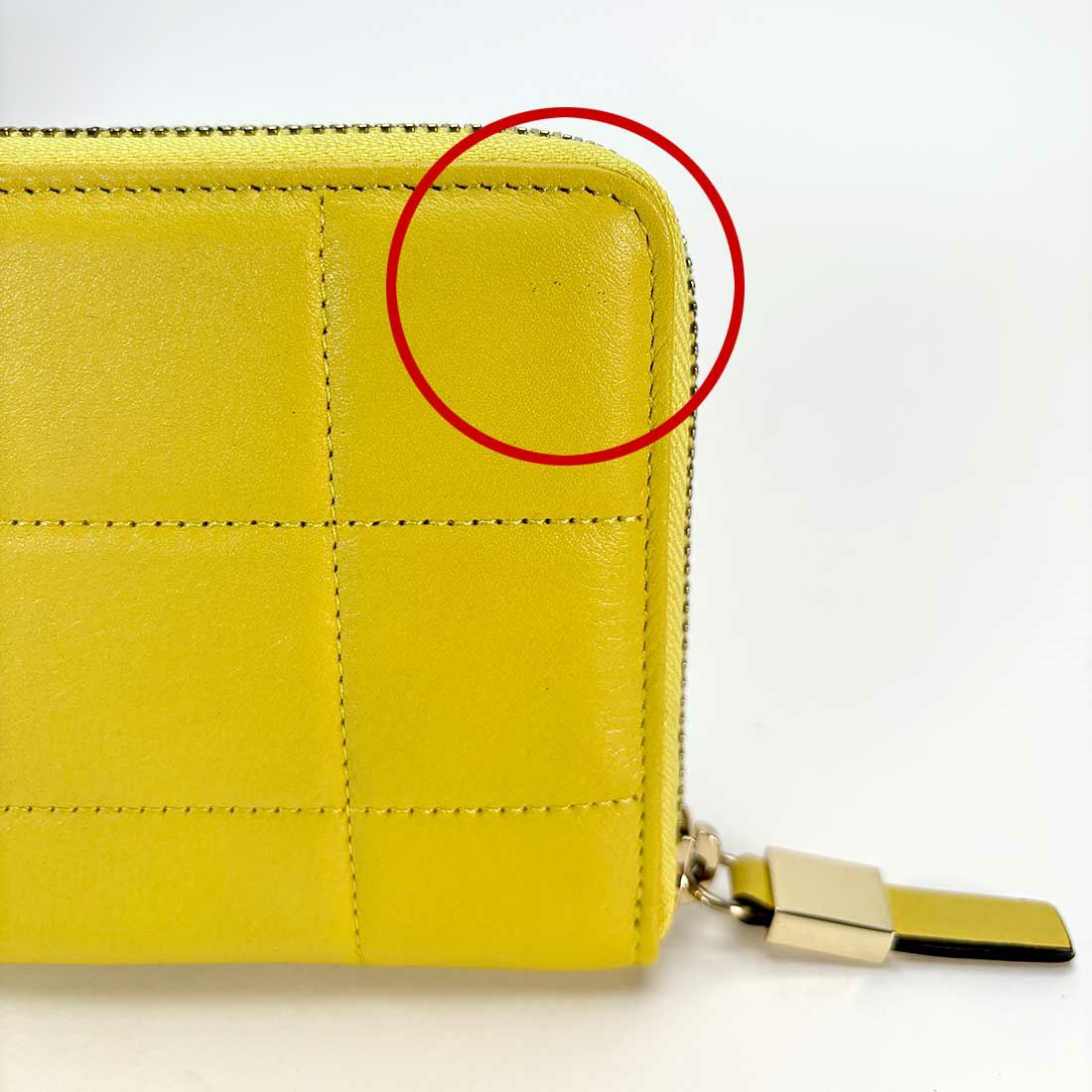 【アウトレット】キルティングラウンド型折財布