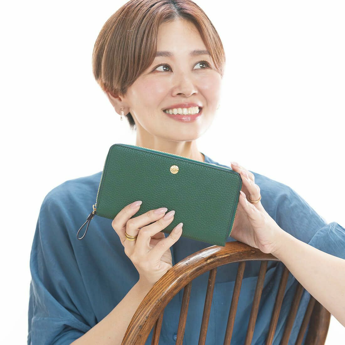 【アウトレット】GLウォレット ラウンド型財布＜ステラグランデ＞