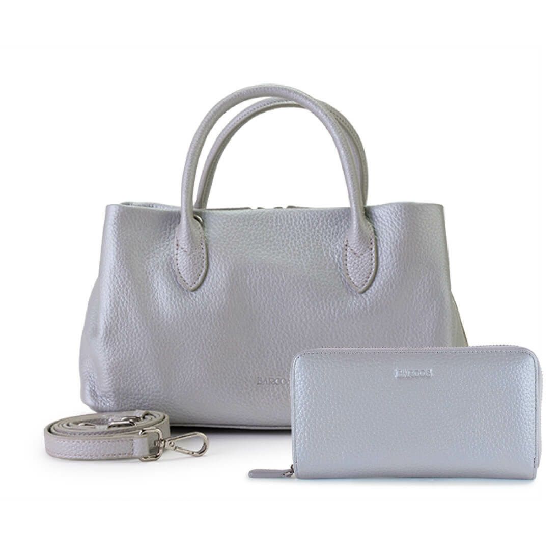 【セット商品】3層ハンドバッグ＜グラッツェ＞＆コンパクト長財布＜メルシー＞